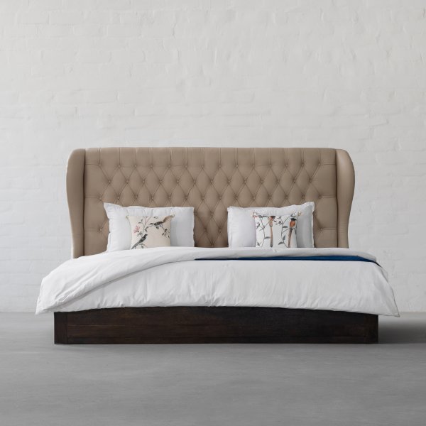 Wingback Tufted Bed Collection