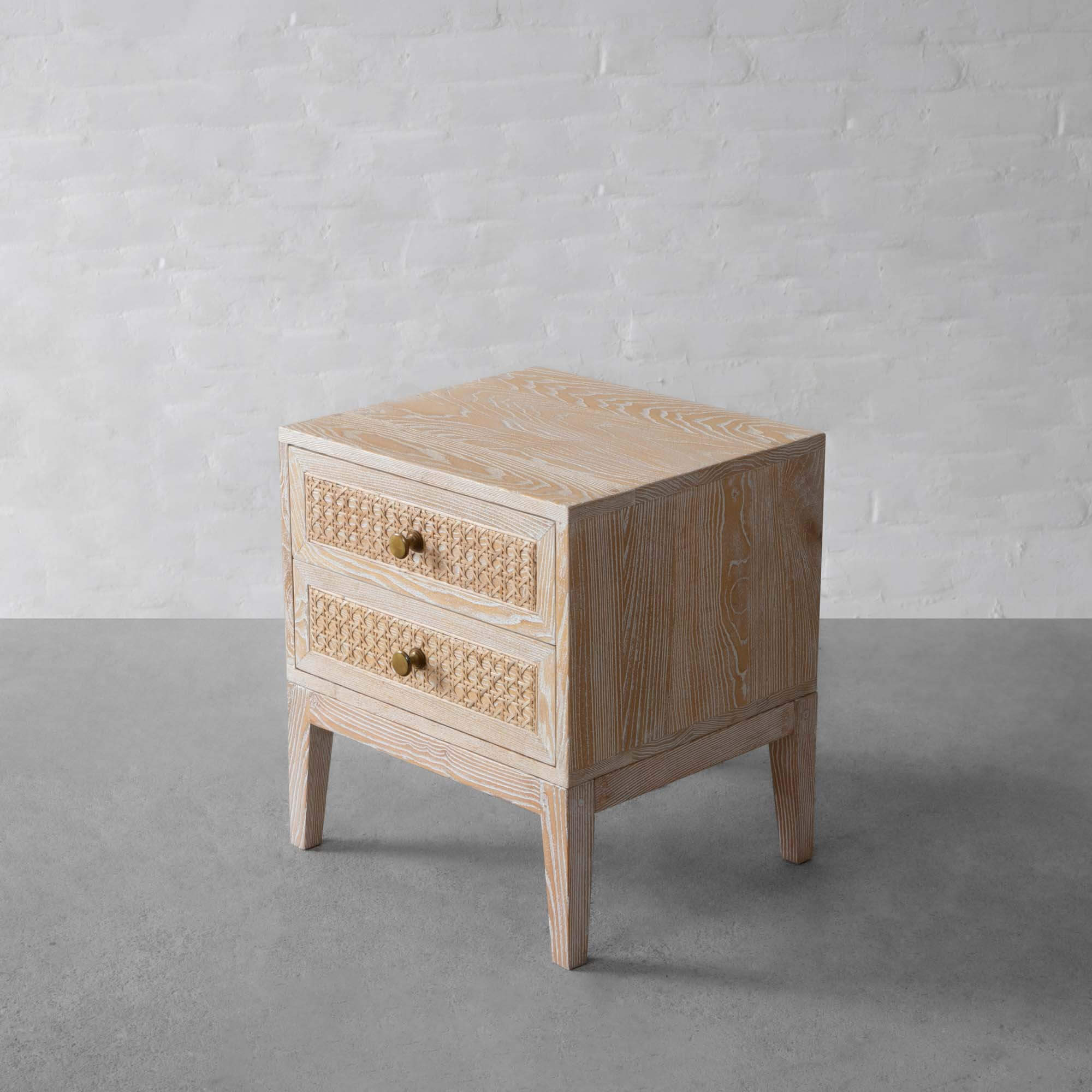 Province Rattan Bedside Table (Small)